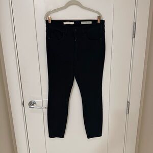 Pilcro and the Letterpress Black Skinny Jeans